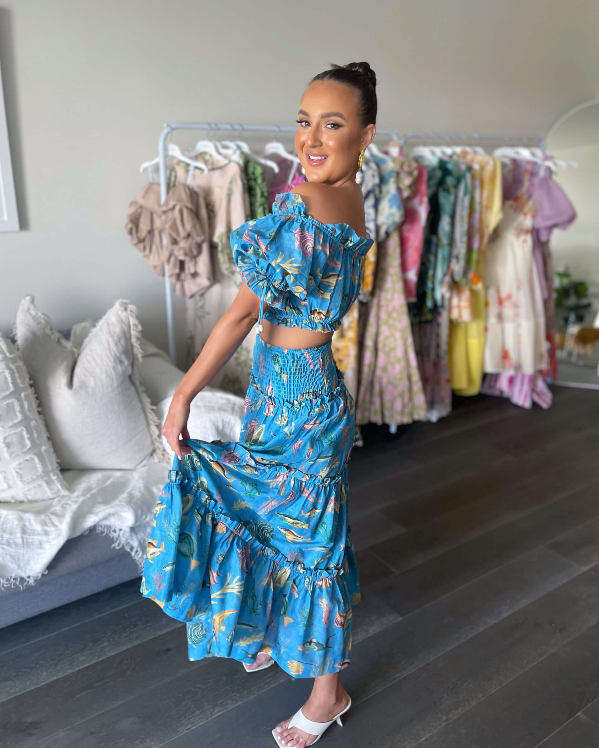 knee length dresses for ladies IRIS MIDI DRESS main image 1
