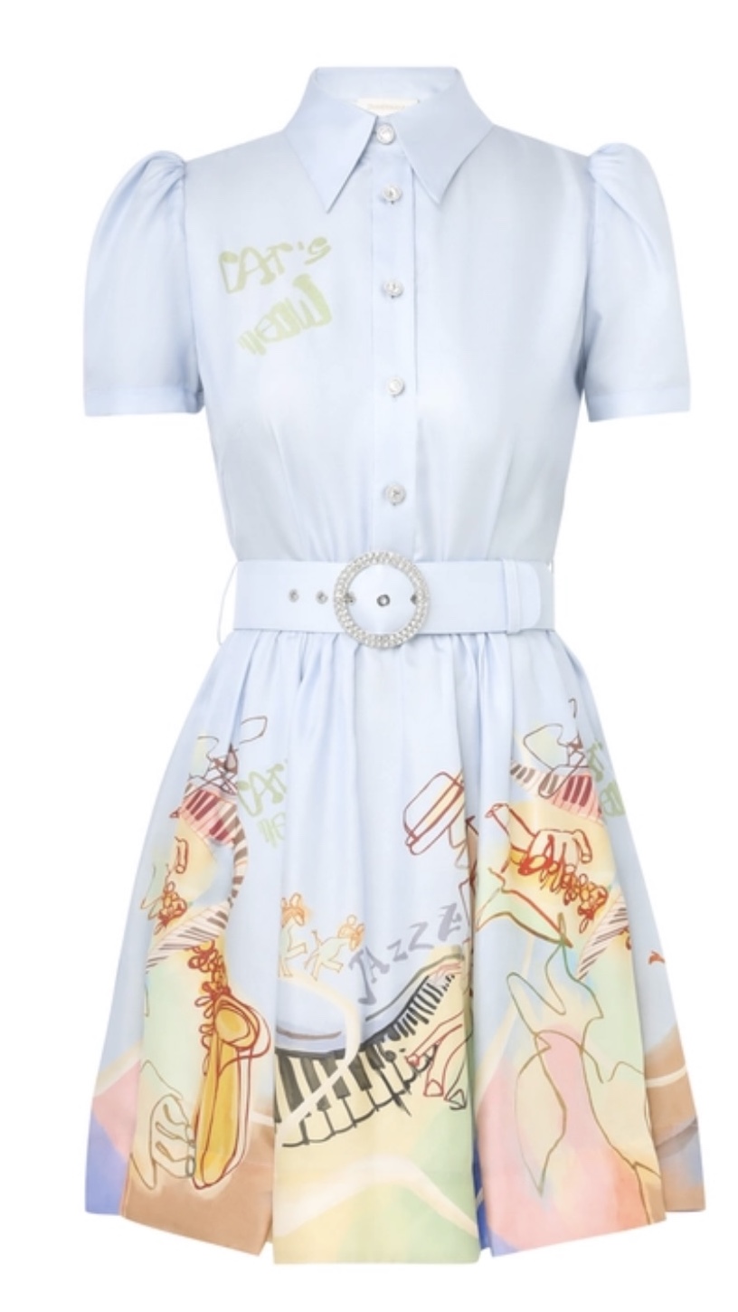 【Zimmermann】マッチメーカー ミニ シャツドレス Zimmermann Matchmaker Mini Shirt Dress | Shopbop