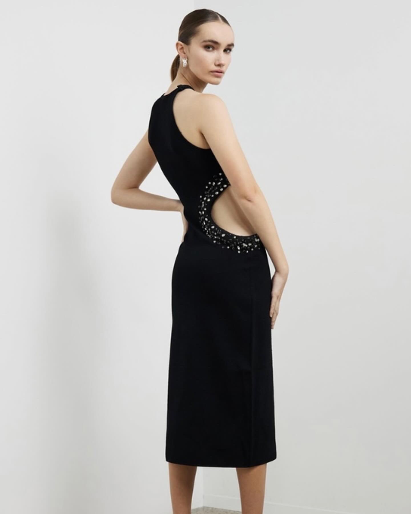 ivory dress formal Modest Formal Dress main image 1