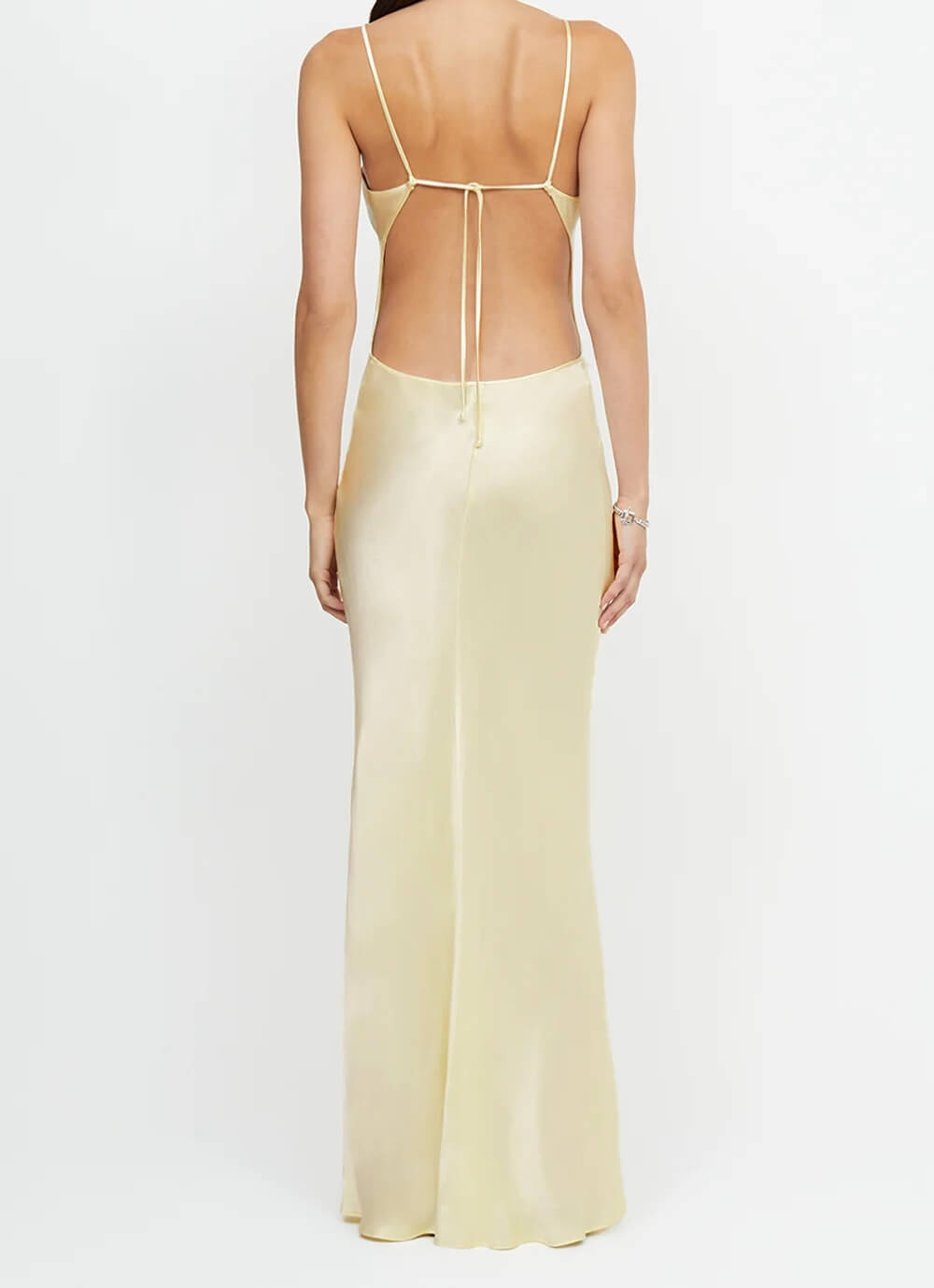 knee length dresses for ladies Cedar City Maxi (Ice Yellow) main image 1