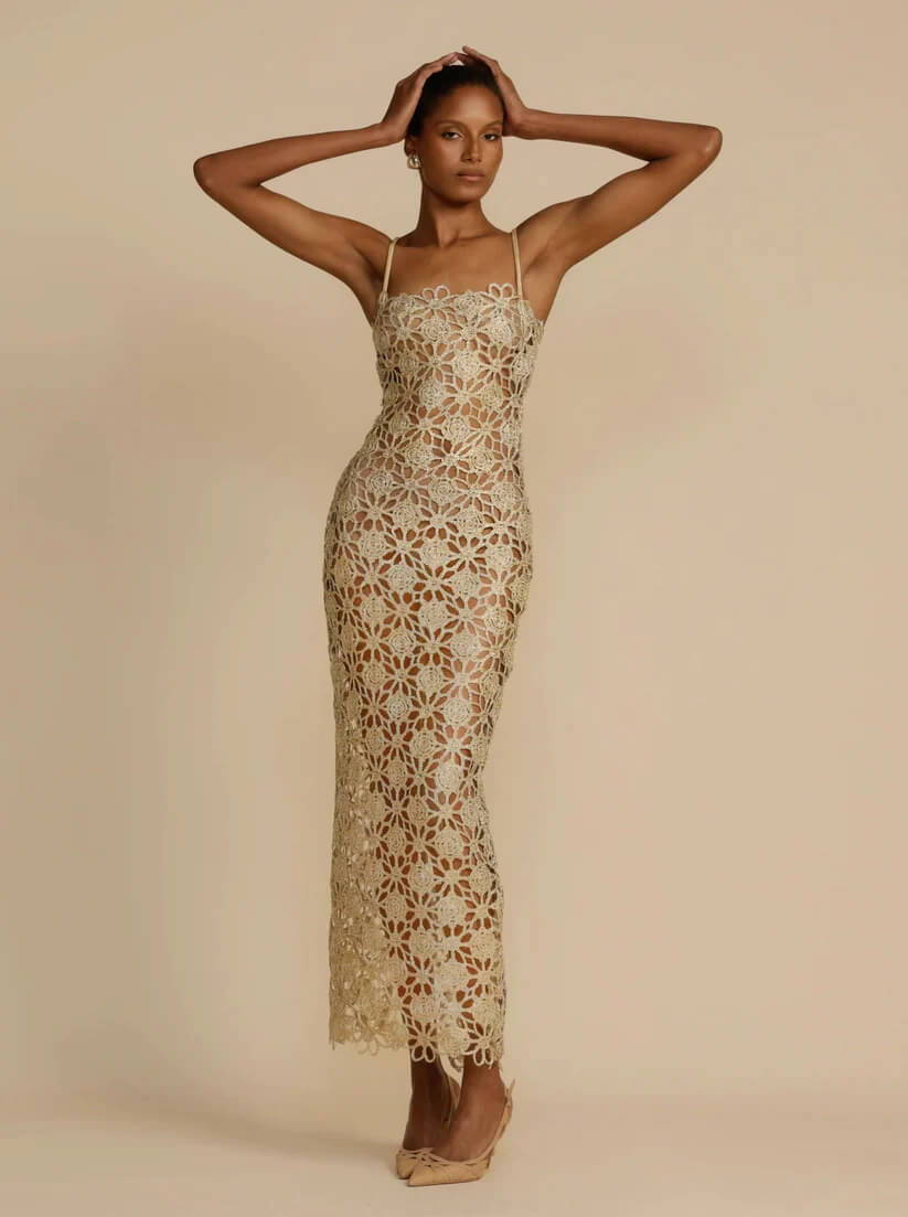 green emerald velvet dress Arcina Ori Daniella Gown Gold – Hire Me AU main image 1