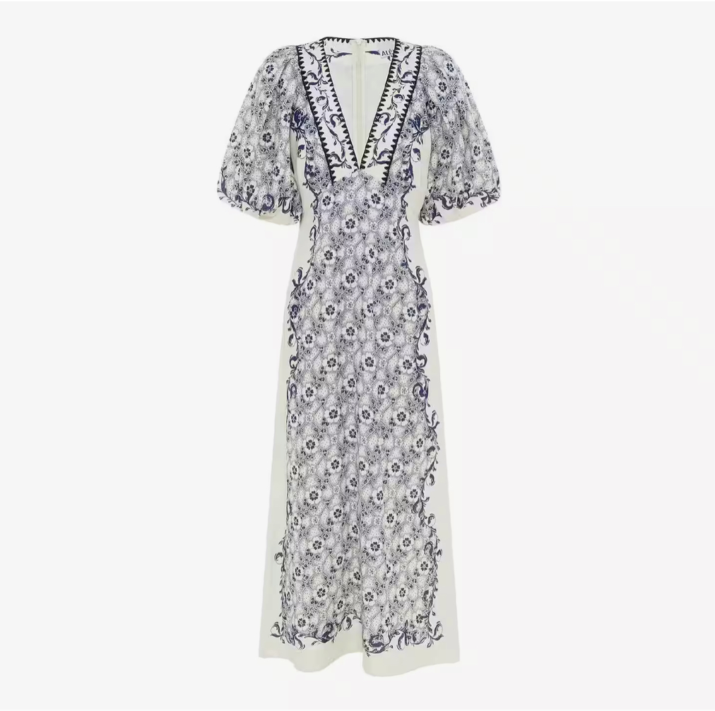princess polly baby blue dress Alémais - Cream Casa Mini Dress main image 0
