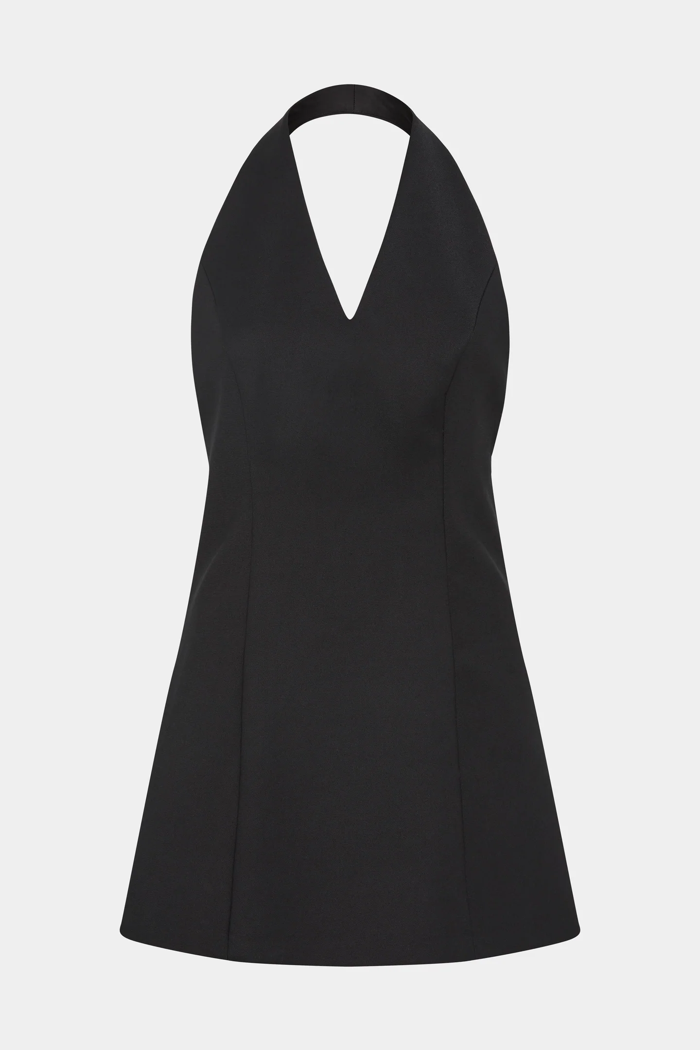SIR Sandrine Halter Mini Dress Black Size 3