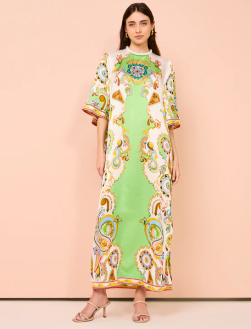 Alemais Pinball Sheath Midi Dress Multi Size 6, 8, 10, 12, 14 & 16