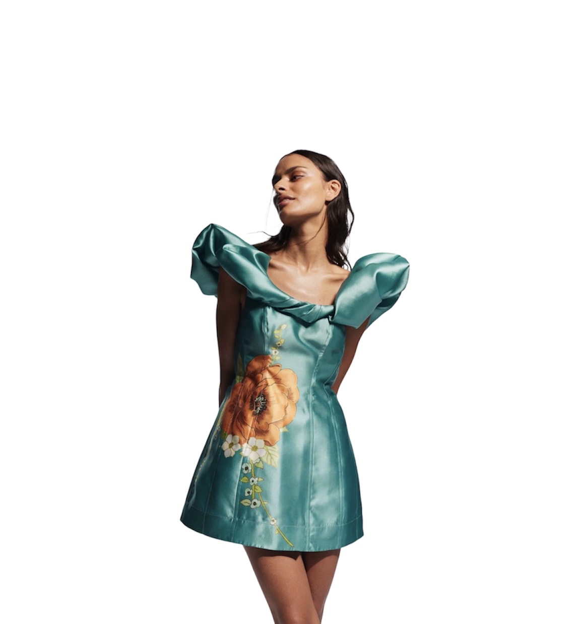 alemais regent jade mini dress Alemais Regent Jade Mini Dress Size: 2 Retail: $500 Renting for $45