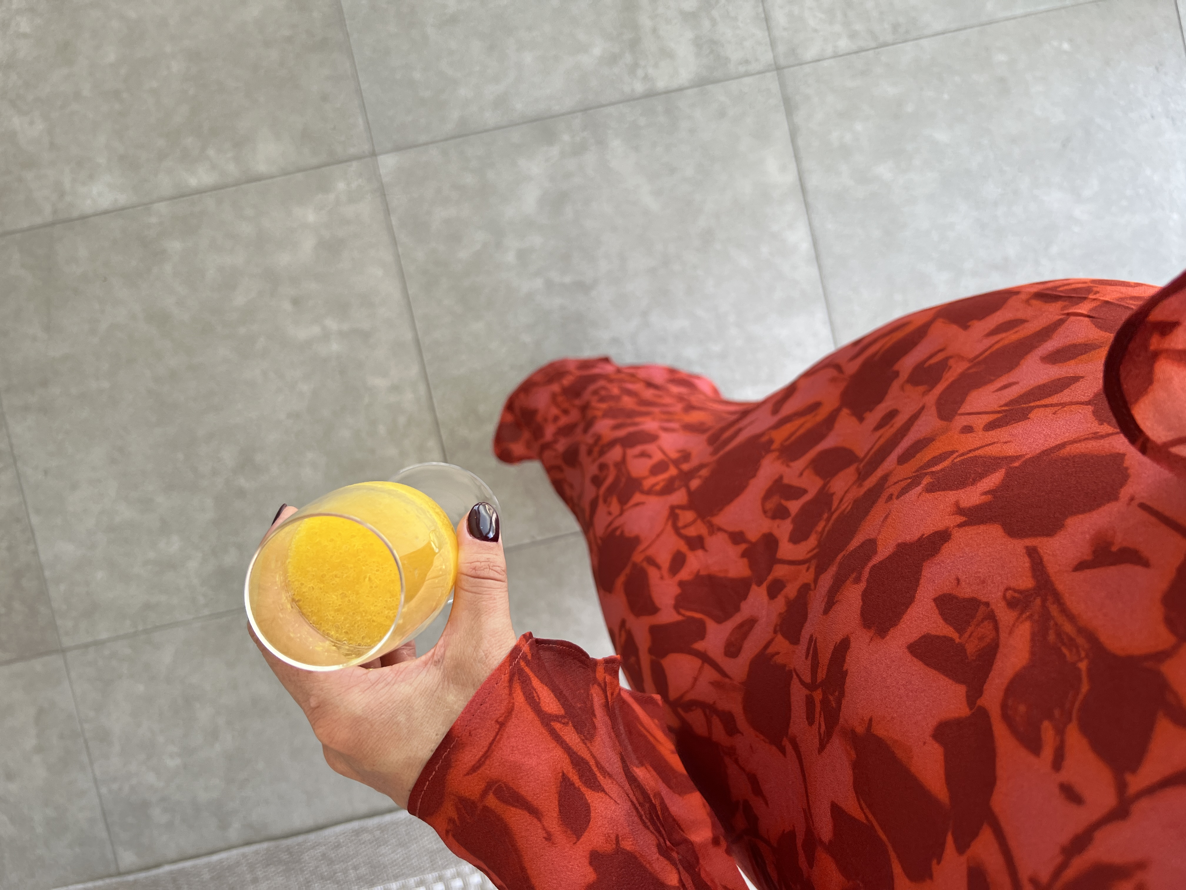 Realisation Par Gia Long Sleeve Maxi Dress Red Sizes XS, S & M