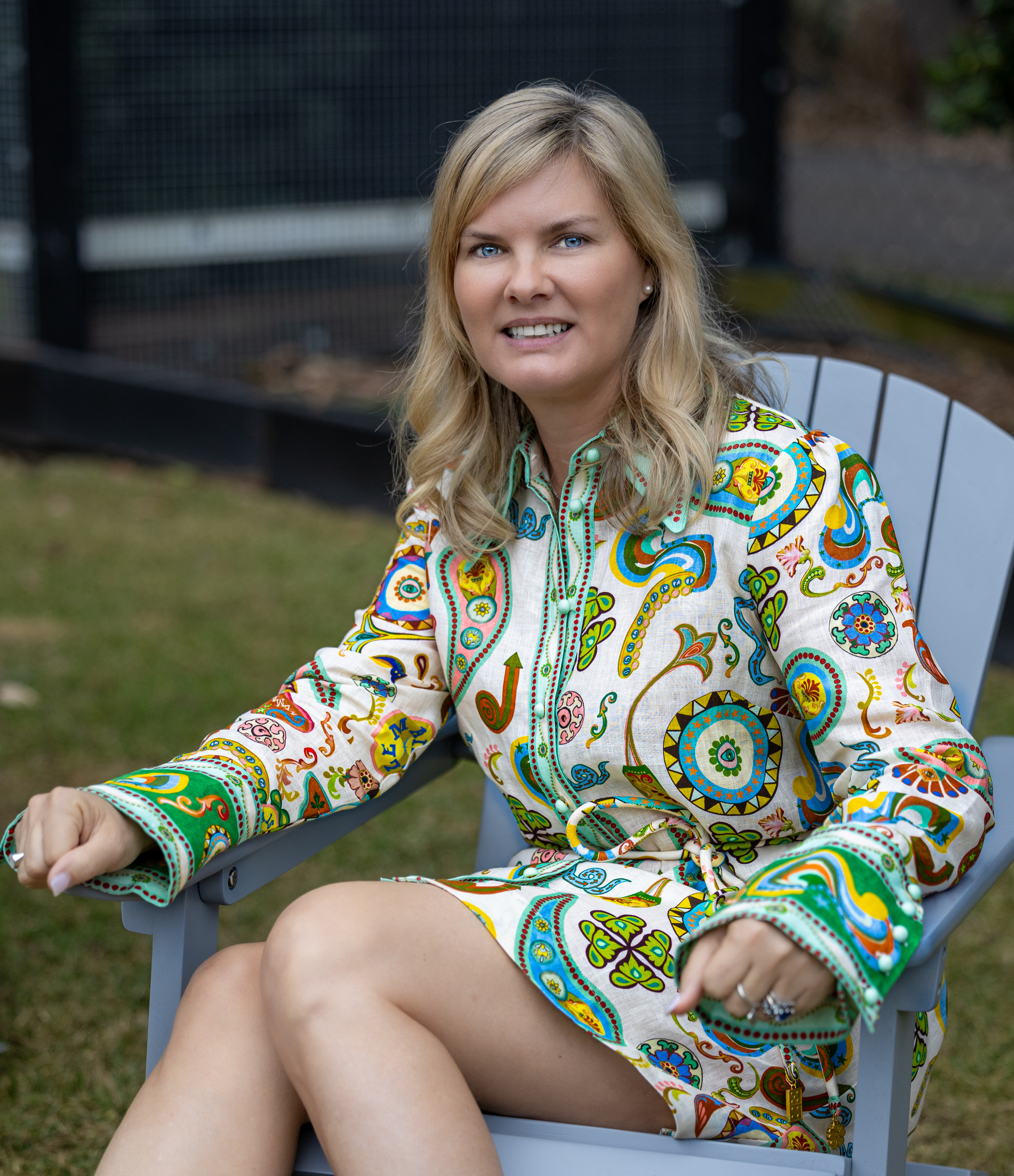 alemais arcade mini dress Alemais Arcade Printed Linen Mini Shirt Dress Multicoloured ALMAIS