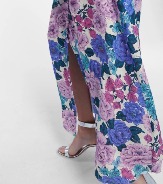knee length dresses for ladies ZIMMERMANN Poppy frilled edge cut out floral midi dress size 1  U & Moi