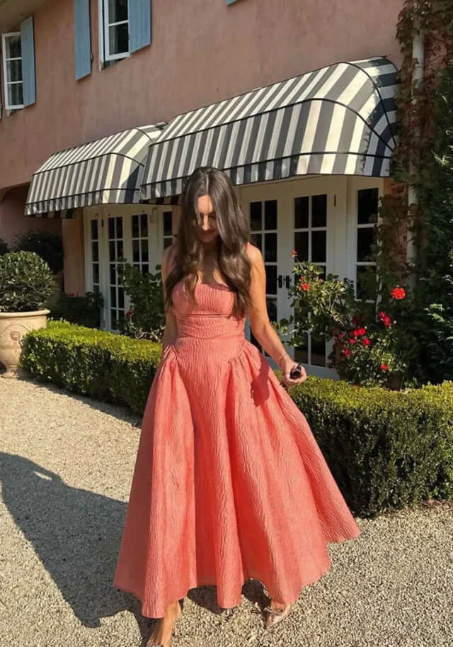 Rachel Gilbert Sophy Strap Dress Pink Dress Size 0