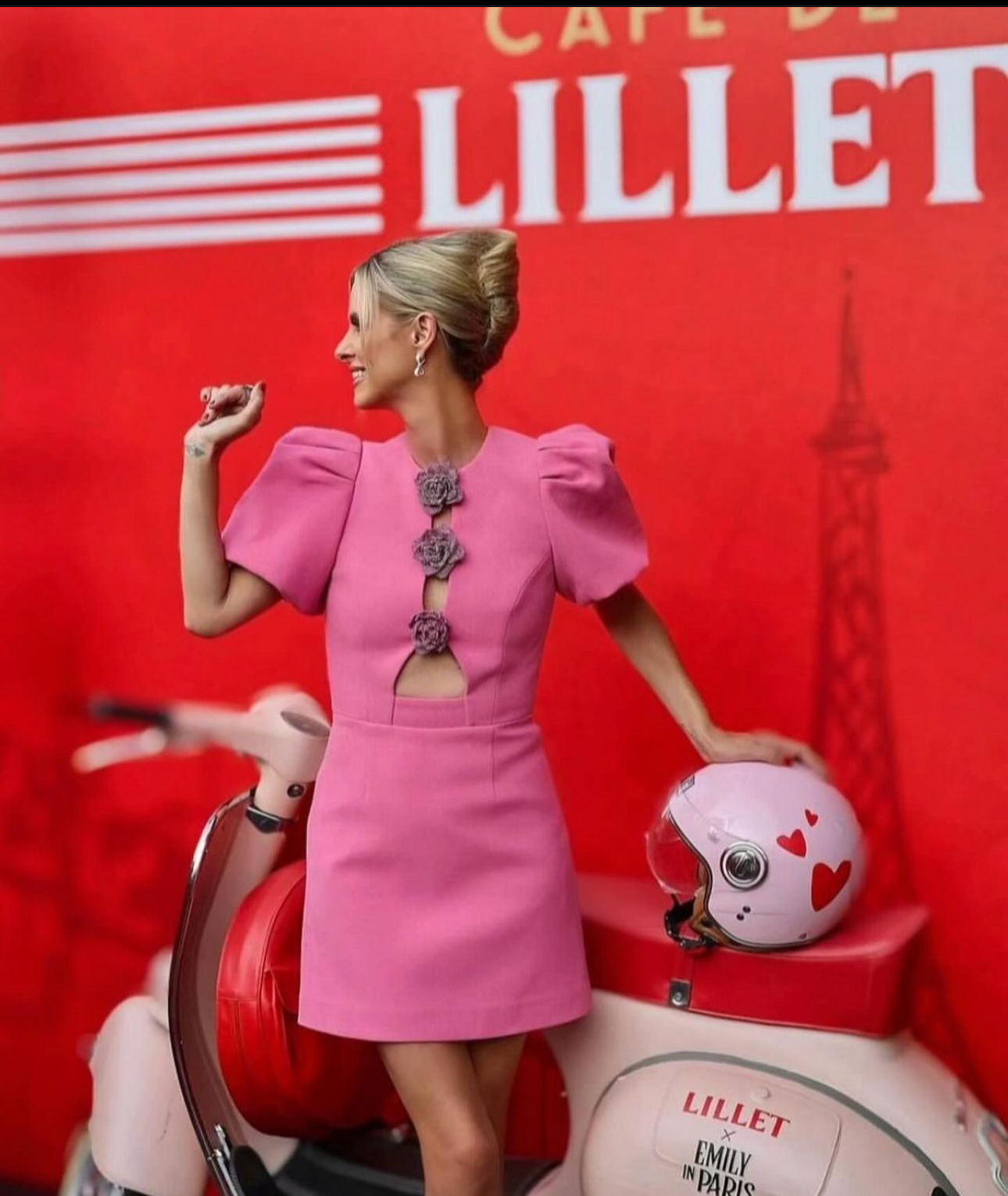 【REBECCA VALLANCE】AUBREE FLOWER MINI ローズ カットアウト Aubree Flower Mini Dress Rosey Pink – Rebecca Vallance