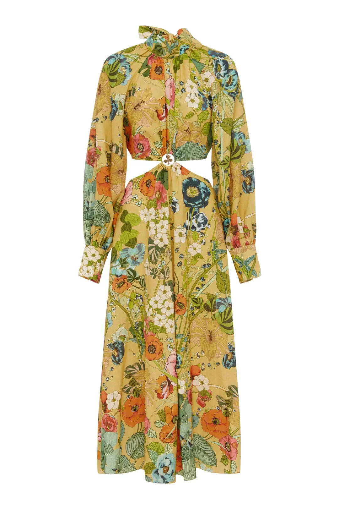 knee length dresses for ladies Alemais - Alemais Luda Midi Dress in Blue 8 / 4 US