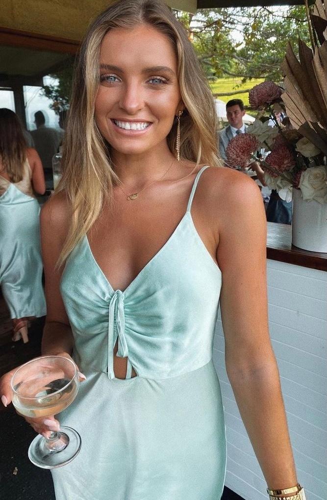 Shona Joy Jefferson Dress Mint Size 6