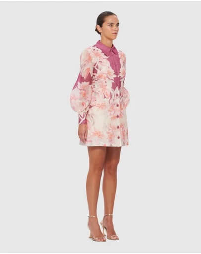 chinese dress ladies Leo Lin Women's Brigitte Mini Dress – Saint Bernard