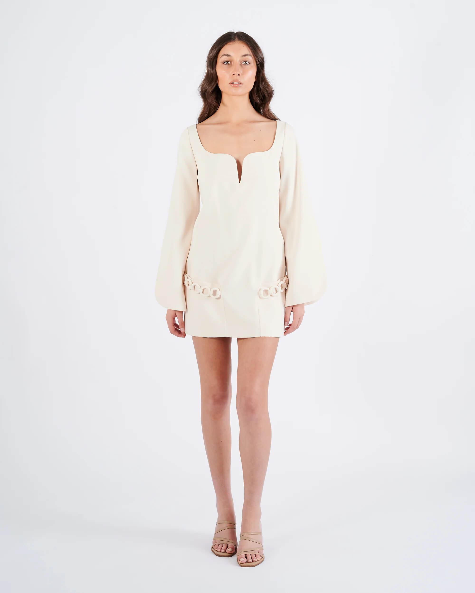 white bridal shower dresses Zapaka Women A-Line Engagement Dress Ivory Mini Square Neckline Long Sleeves Satin Wedding Reception Dress, Ivory / UK32 Bell by Alicia Bell homecoming dresses boscov's Homecoming Color:MariGold (Yellow) while the A