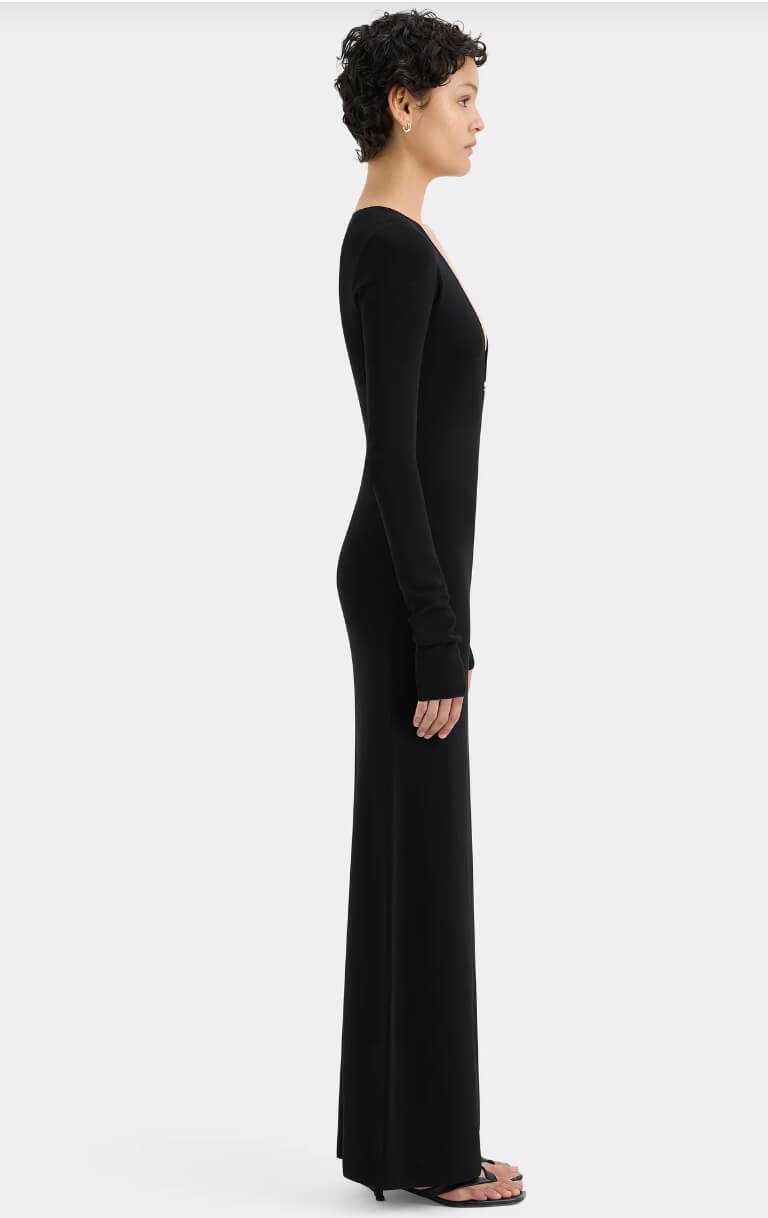 cocktail dress with sleeves Jovani 63169 size_4/6/S Millie Bobby Brown shops Long Sleeve Color:off white lace with champagne lining