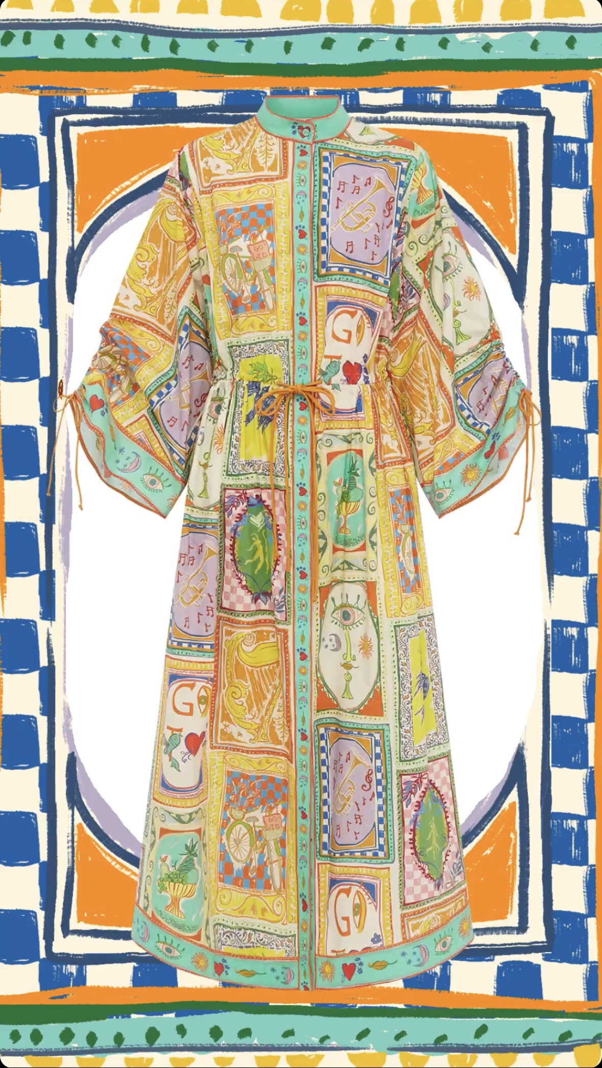 sachin and babi light blue dress Kid Plaid Sateen Holiday Dress