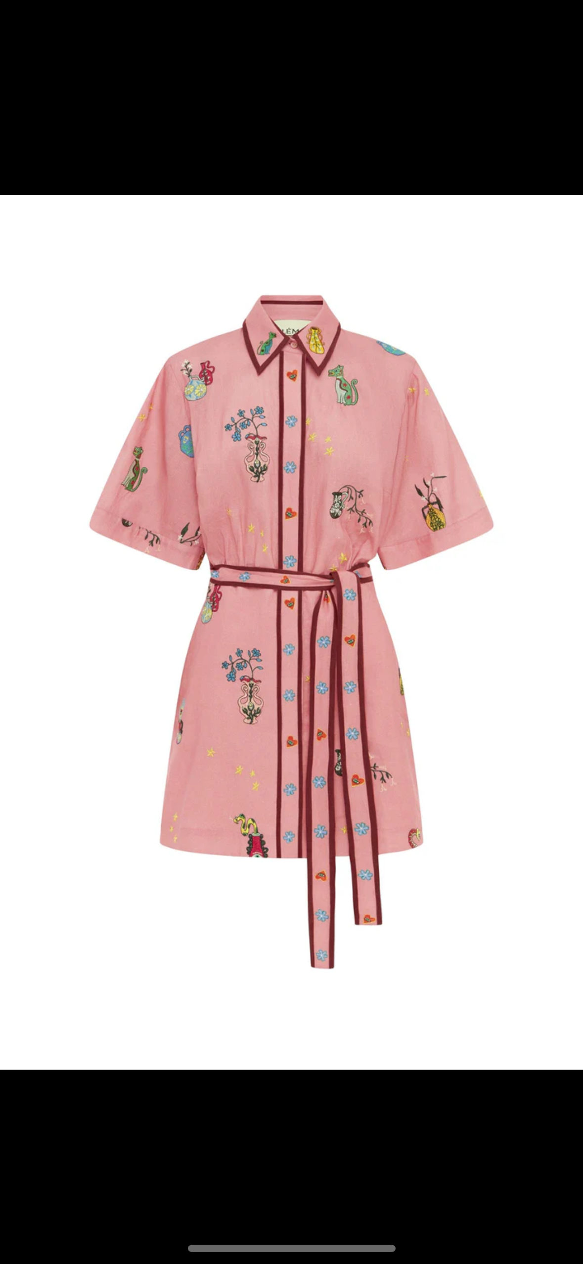 timmy embroidered mini dress Plus-Size Chic A-Line Wedding Dress