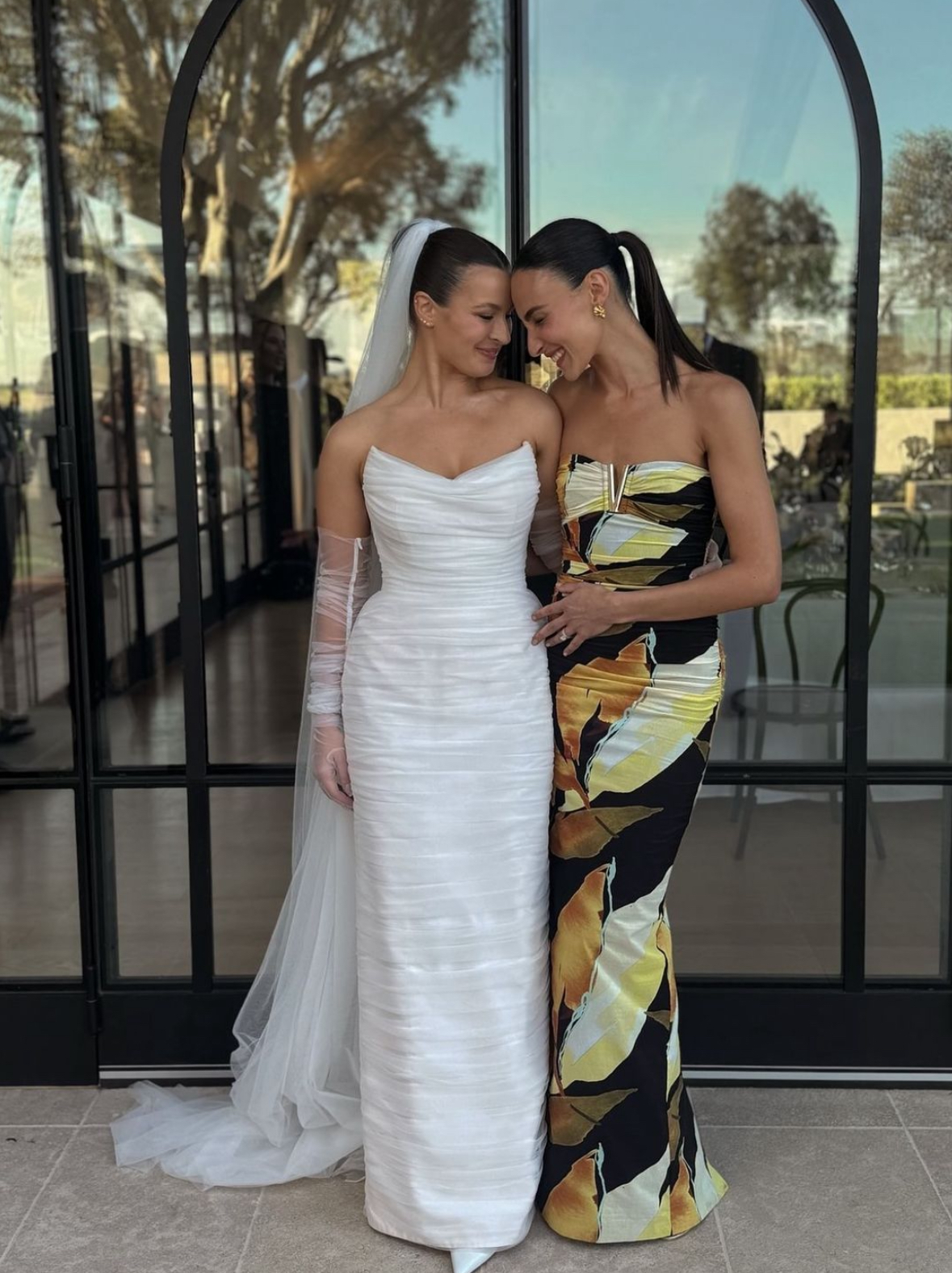 Rebecca Vallance Petals Of Paradise Gown Maxi Dress Yellow