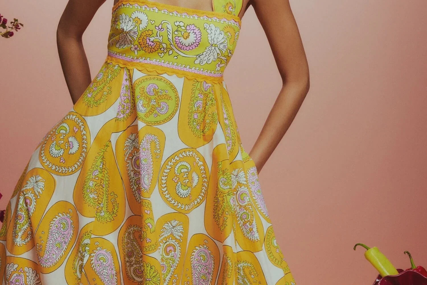Alemais Diana Summer Dress Yellow Size 12
